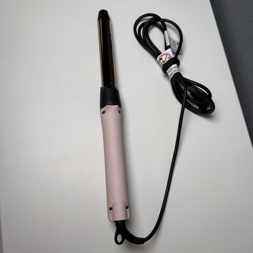 Lange 25MM Titanium Rotating Curling Iron, Color Blush, Le Pirouette - Picture 6 of 7